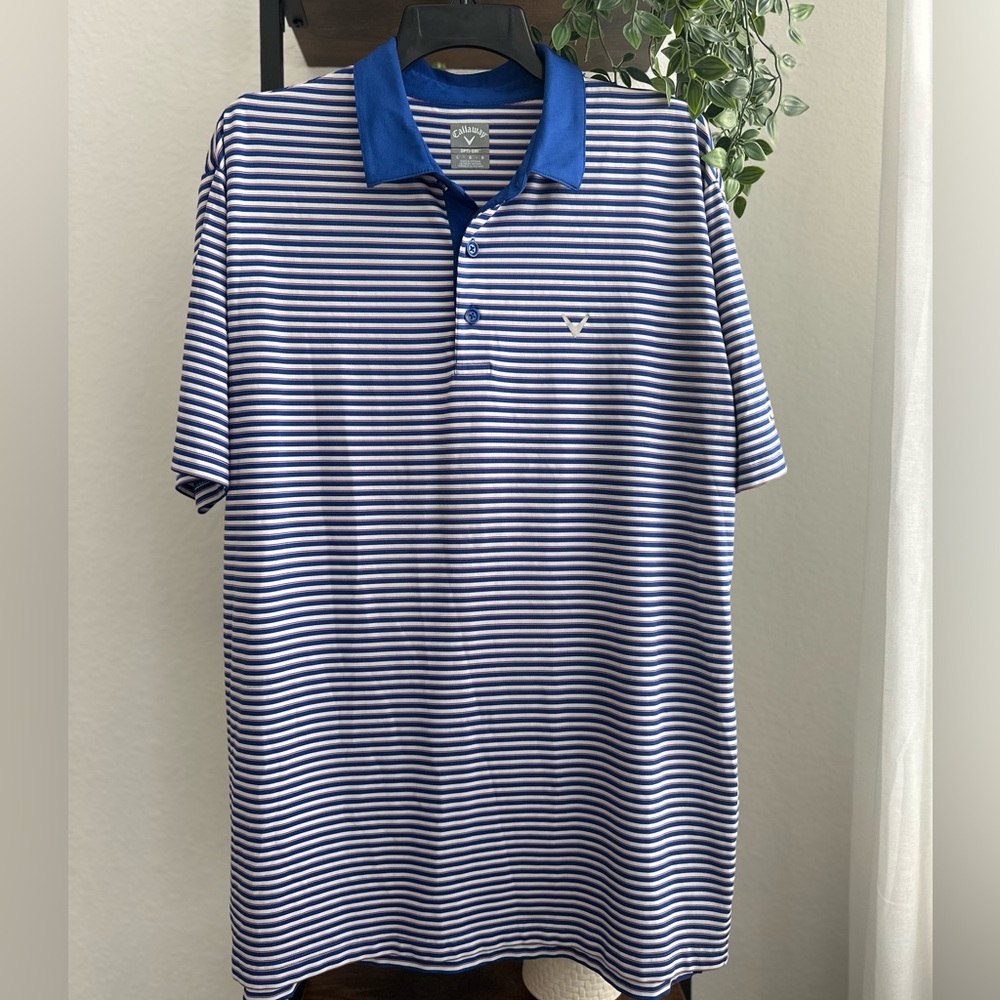 Men’s Callaway golf performance fit polo size large‎
